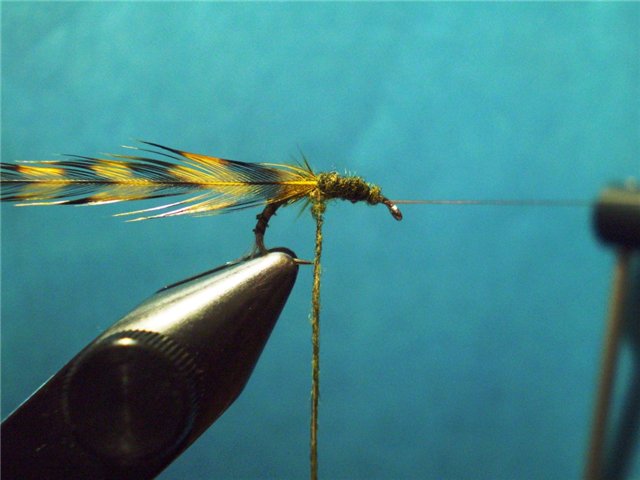 BWO TWISTED HACKLE EMERGER