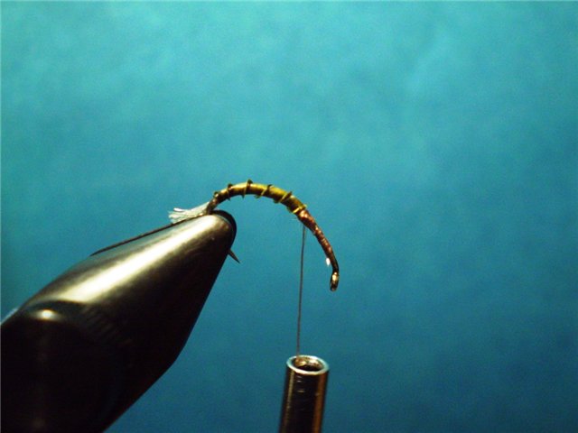 BWO TWISTED HACKLE EMERGER