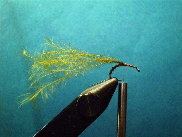 BWO TWISTED HACKLE EMERGER