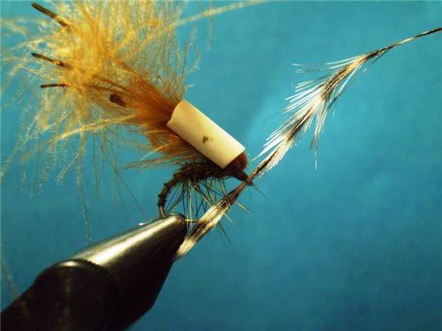 BWO TWISTED HACKLE EMERGER