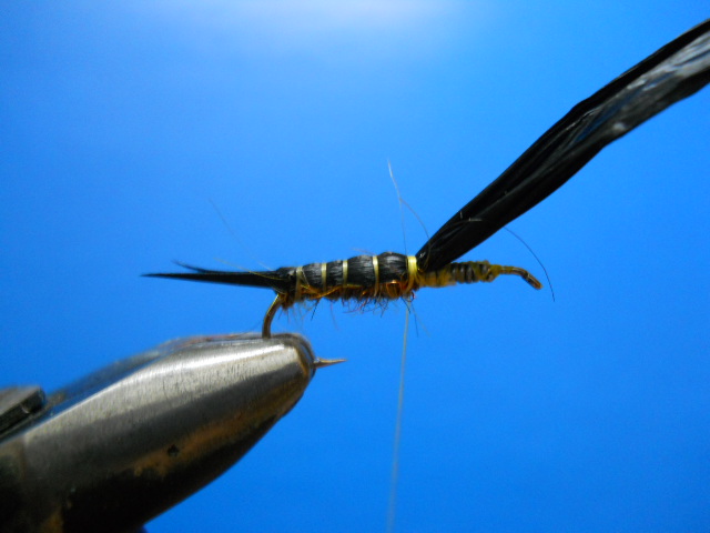 Black Raffia Stonefly Nymph