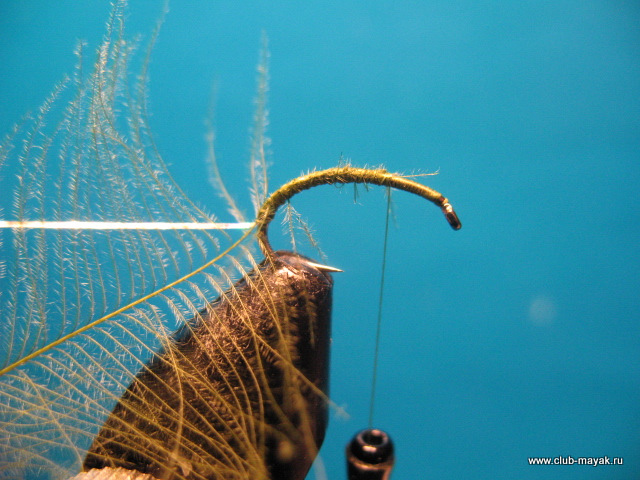 сухая мушка CDC Sedge Hatcher