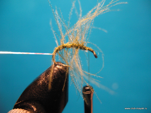сухая мушка CDC Sedge Hatcher