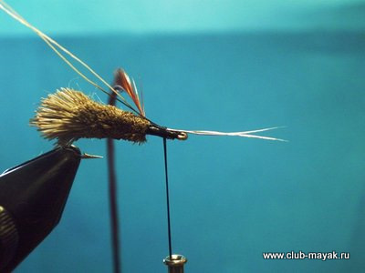 сухая мушка Goddard Sedge