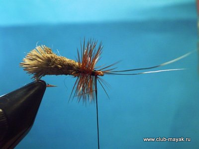 сухая мушка Goddard Sedge