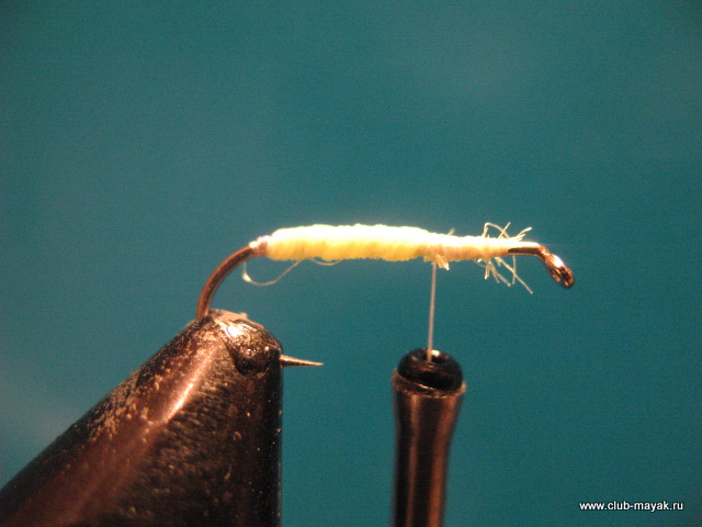 Сухая мушка Green Butt Buck Bug