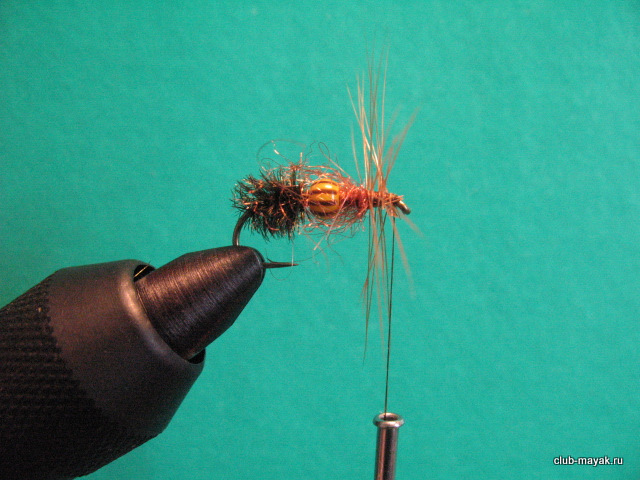 сухая мушка Hackle Brown Cock