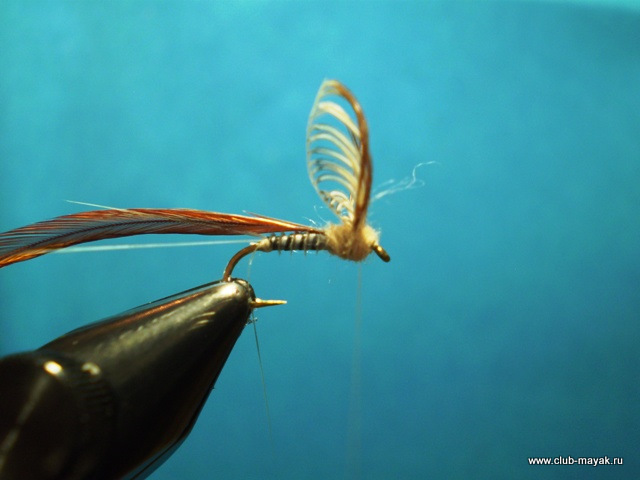 Сухая мушка MayFly Wallywing VW