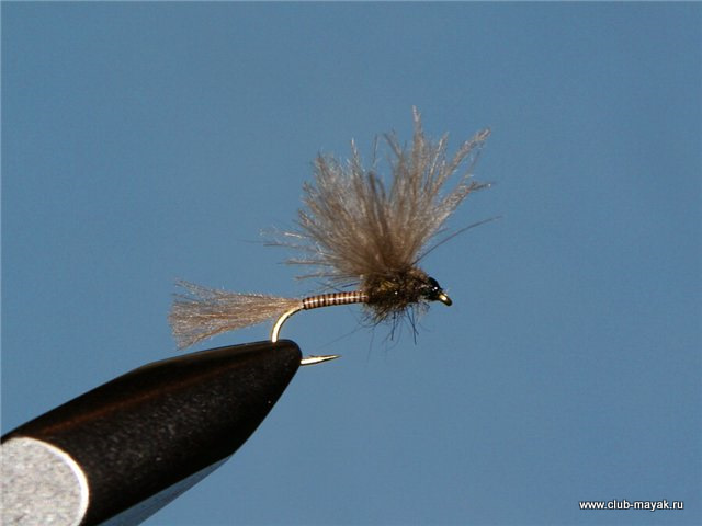 Сухая мушка Split Wing Dun V