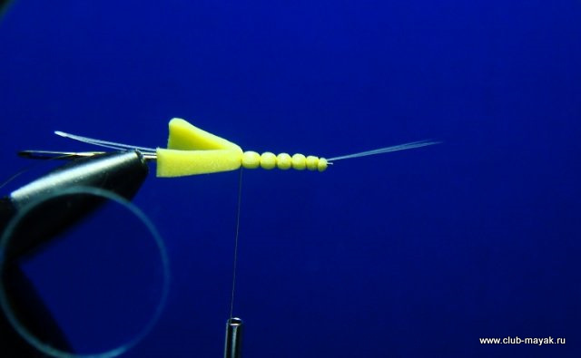 сухая мушка Yellow Mayfly